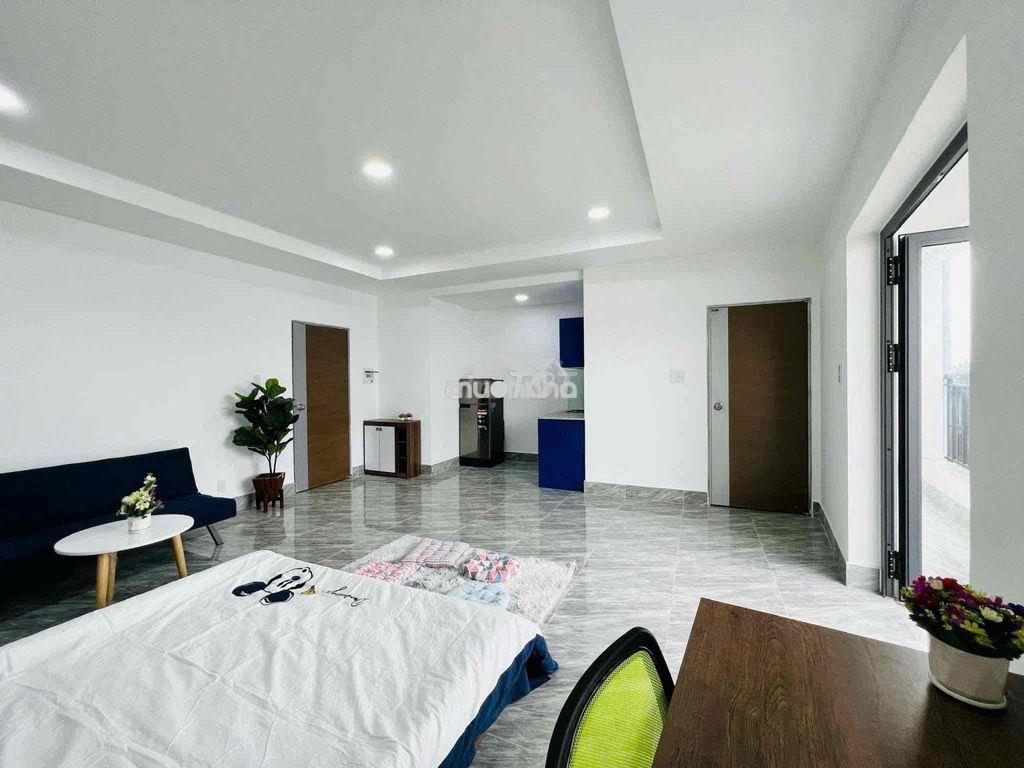 Cho thuê phòng studio ban công ngay lotte mart nguyễn văn lượng - 3