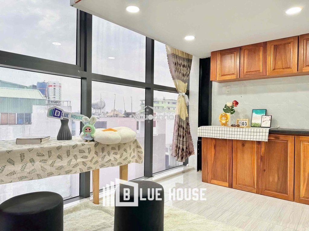 Cho thuê căn hộ duplex view kính, gác cao 1m7 gần đại học công thương. - 4