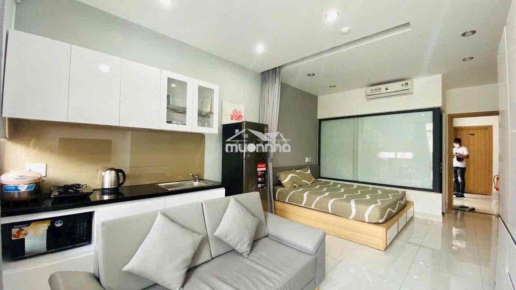 Cho thuê căn hộ view ban công, có thang máy, nội thất xịn võ thị sáu - 3