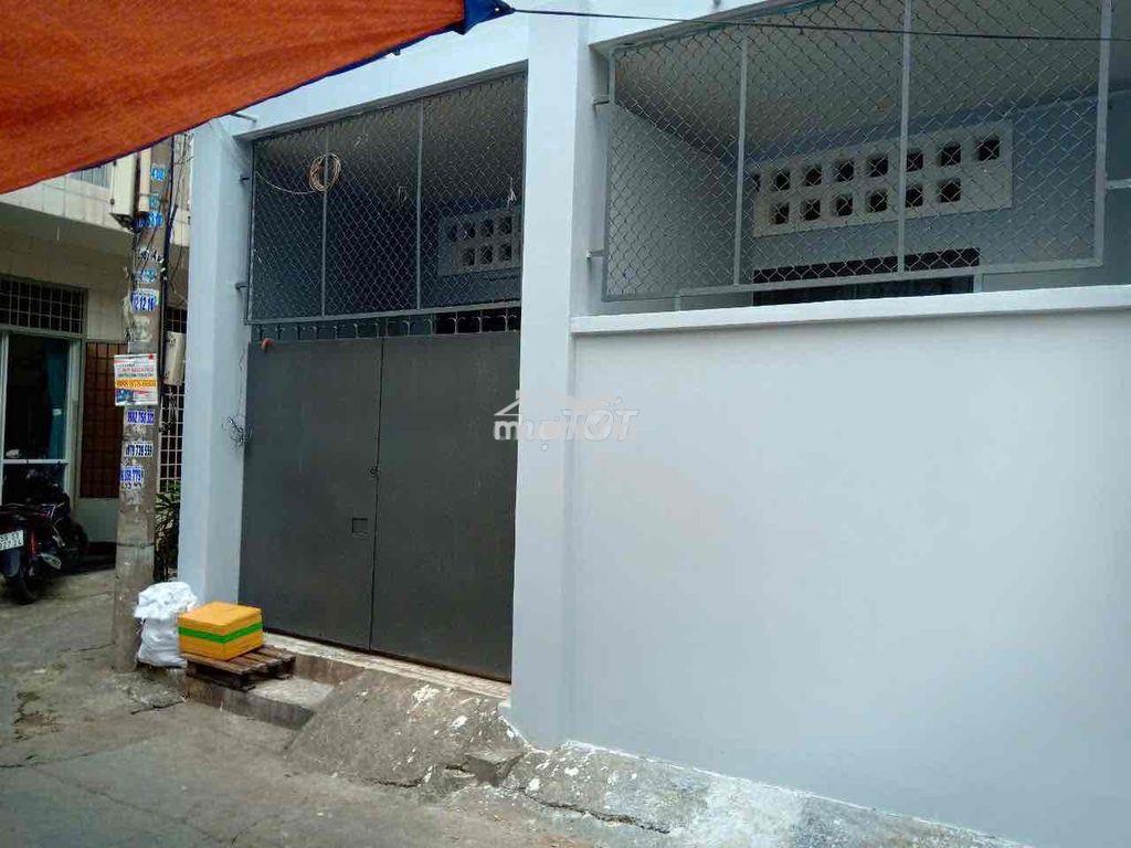 Nhà cấp 4 cho thuê hxh nơ trang long, p7, bình thạnh | trống suốt 1wc - 4