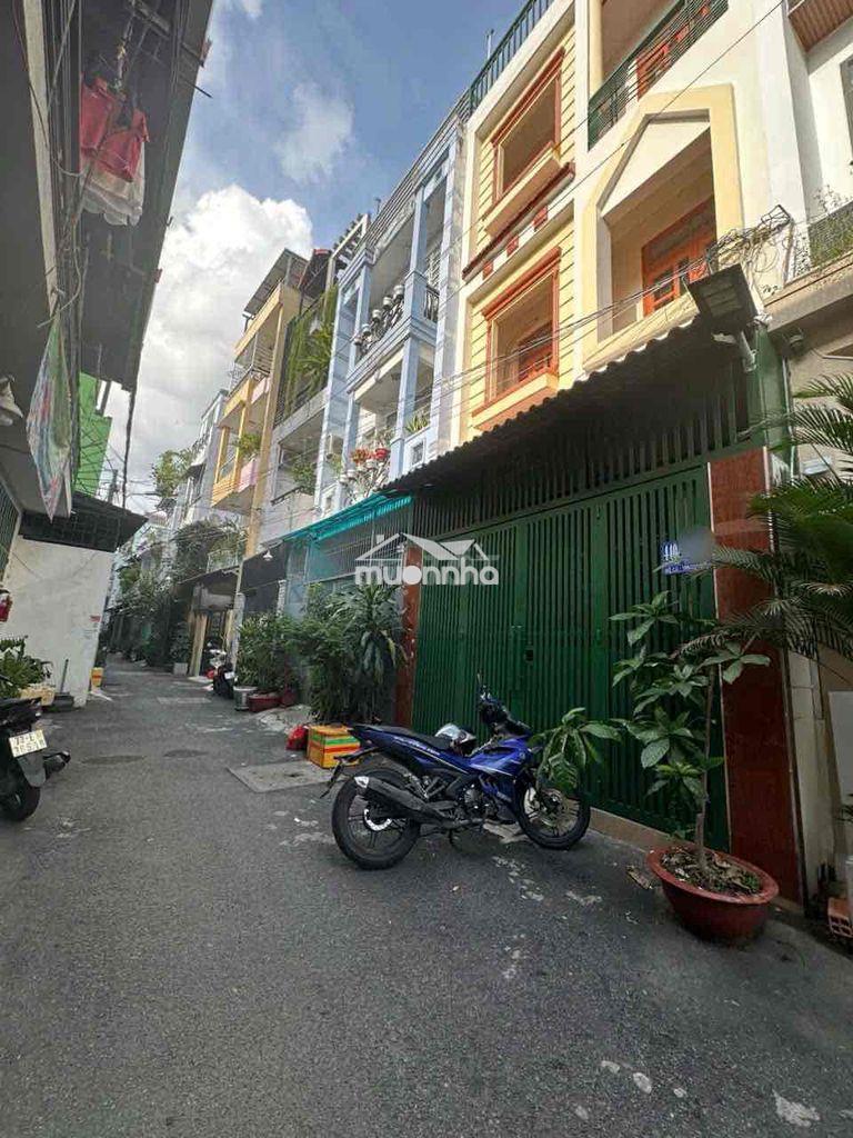 Cho thuê nhà gò vấp. nhà 3 tầng.fun nội thất