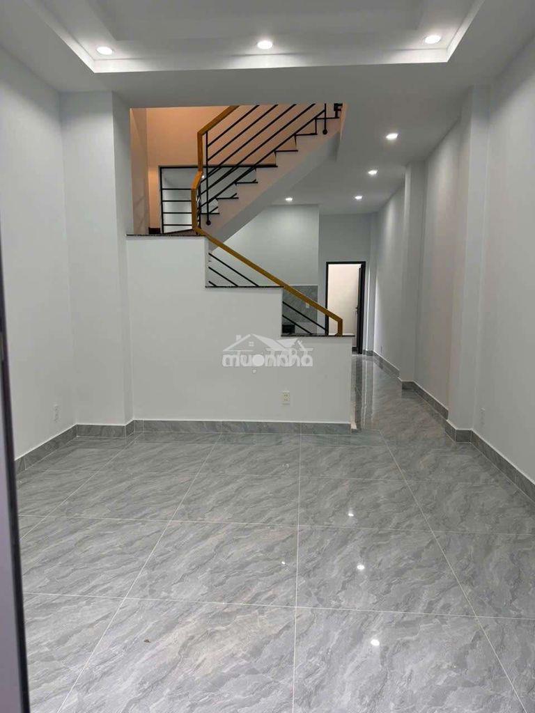 Mới xây trệt 3 lầu 4pn 5wc hẻm ô tô 4m sân thượng, chưa ai ở - 2