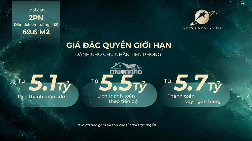 🏙 Sunshine sky city – căn hộ cao cấp liền kề phú mỹ hưng 5.5 tỷ/căn - 3