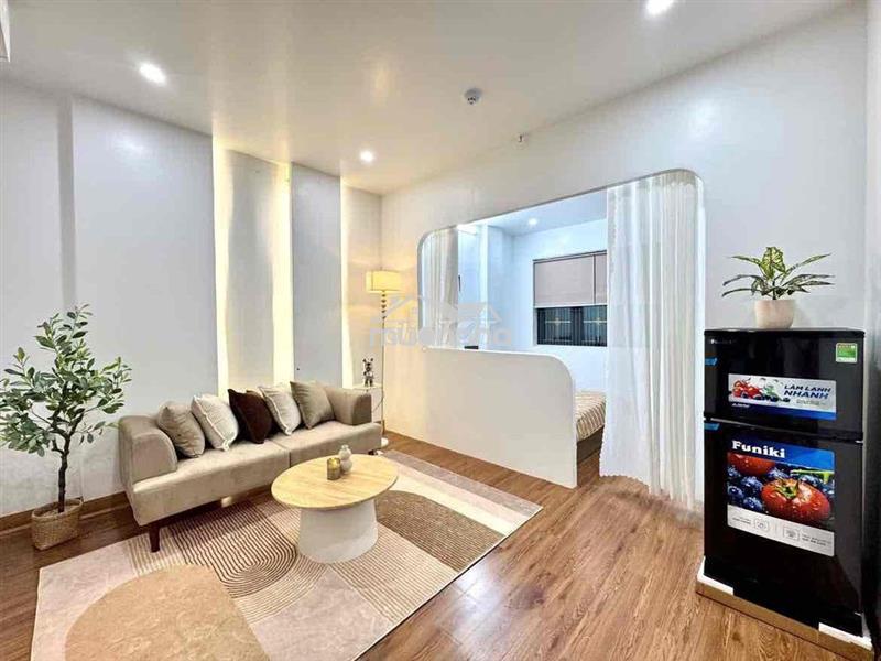 Studio 1 phòng ngủ tách bếp full nội thất siêu thoáng mát ngay đầm sen