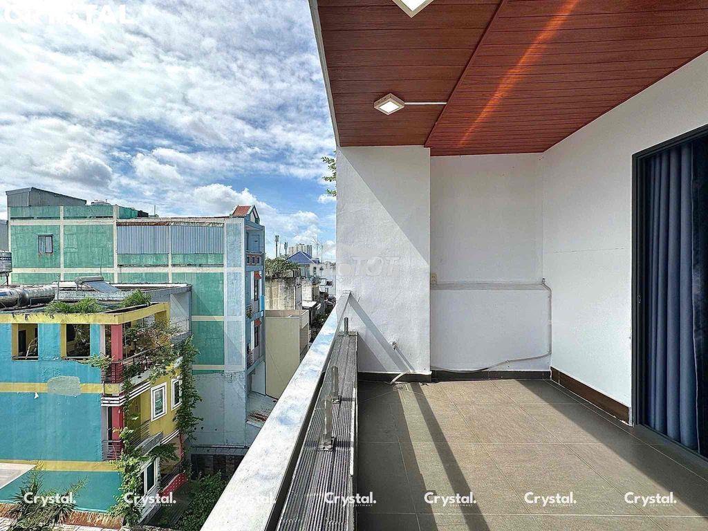 Chdv full nội thất 1pn ban công, máy giặt riêng ngay luỹ bán bích - 4