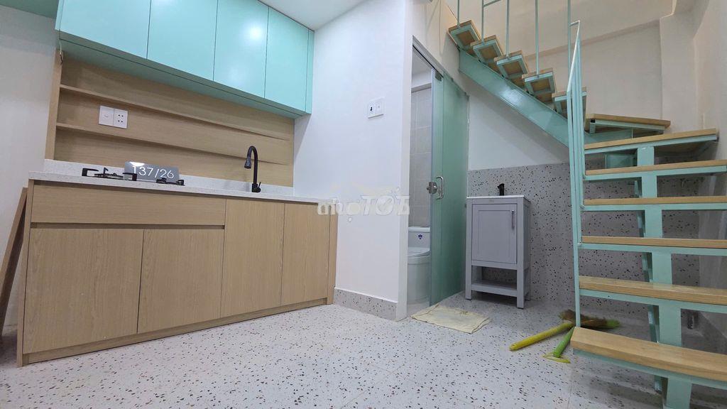 Nhà mới 3 tầng bến văn đồn 2 pn - 4