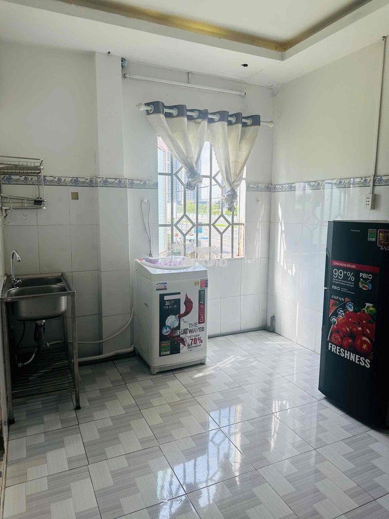 Phòng full nội thất tcó máy giặt riêng mặt tiền oto tt q7-4tr free xe - 4