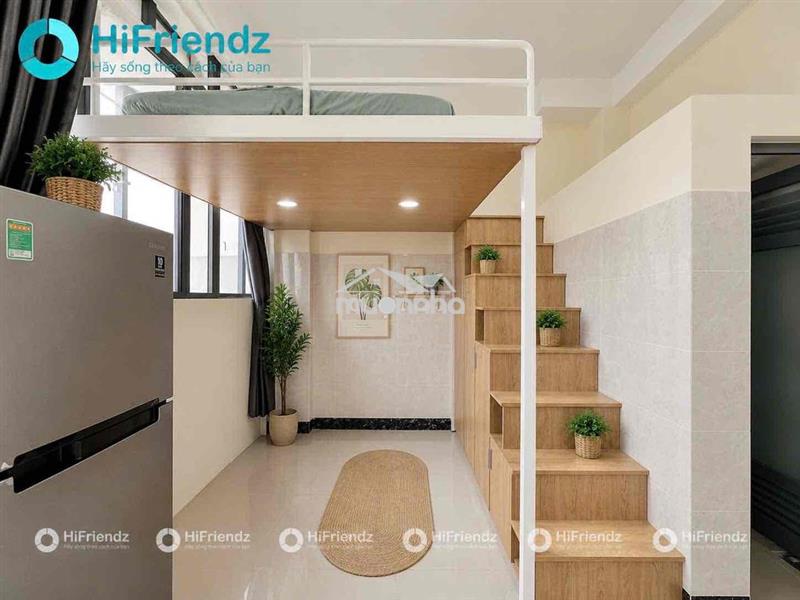 Cho thuê căn hộ duplex ban công thoáng mát mới 100%