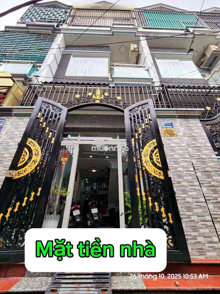 Nhà tám danh p4 q8 6tỷ550 hxh