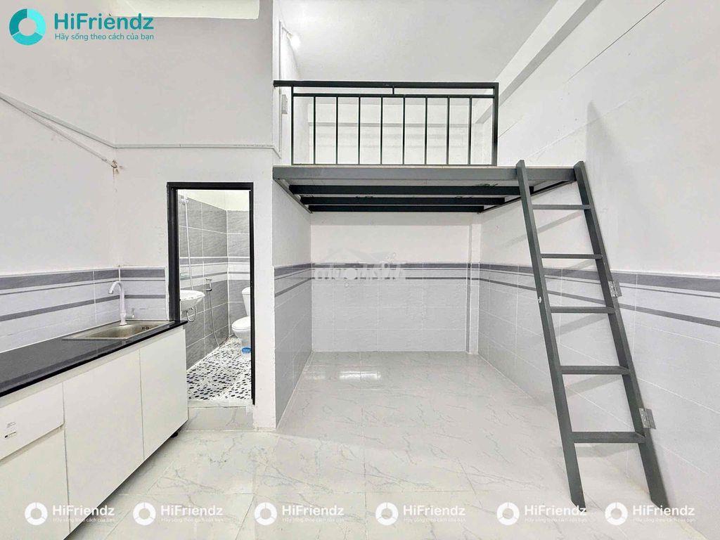 Phòng trọ giá rẻ có gác sẵn máy lạnh để được xe điện mới tinh bàu cát1 - 2
