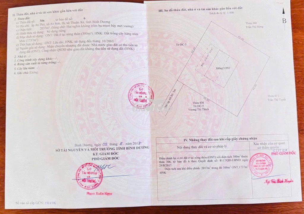 Bán 3.600 mét anh sơn thuận an bình dương - 3