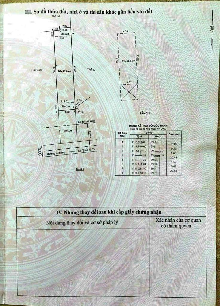 Bán nhà sổ hồng riêng hoàn công - 2