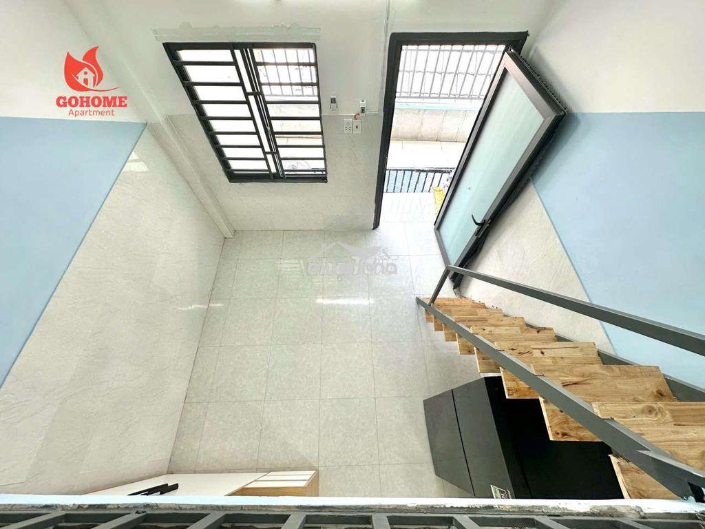 Phòng trọ gác cao full nội thất gần chợ đầu mối hốc môn, đh huflit - 3