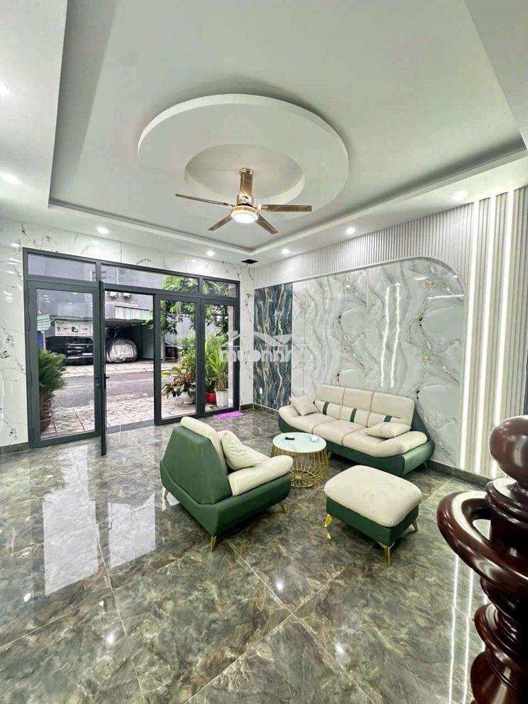 Nhà 1 trệt 2 lầu an phú có sẵn nội thất