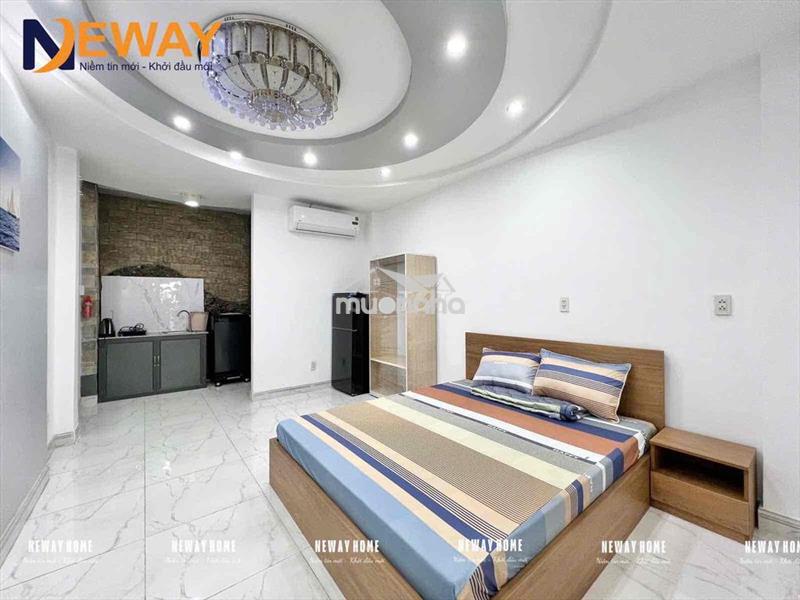 Studio máy giặt riêng full nội thất, máy giặt riêng sát cầu chữ y
