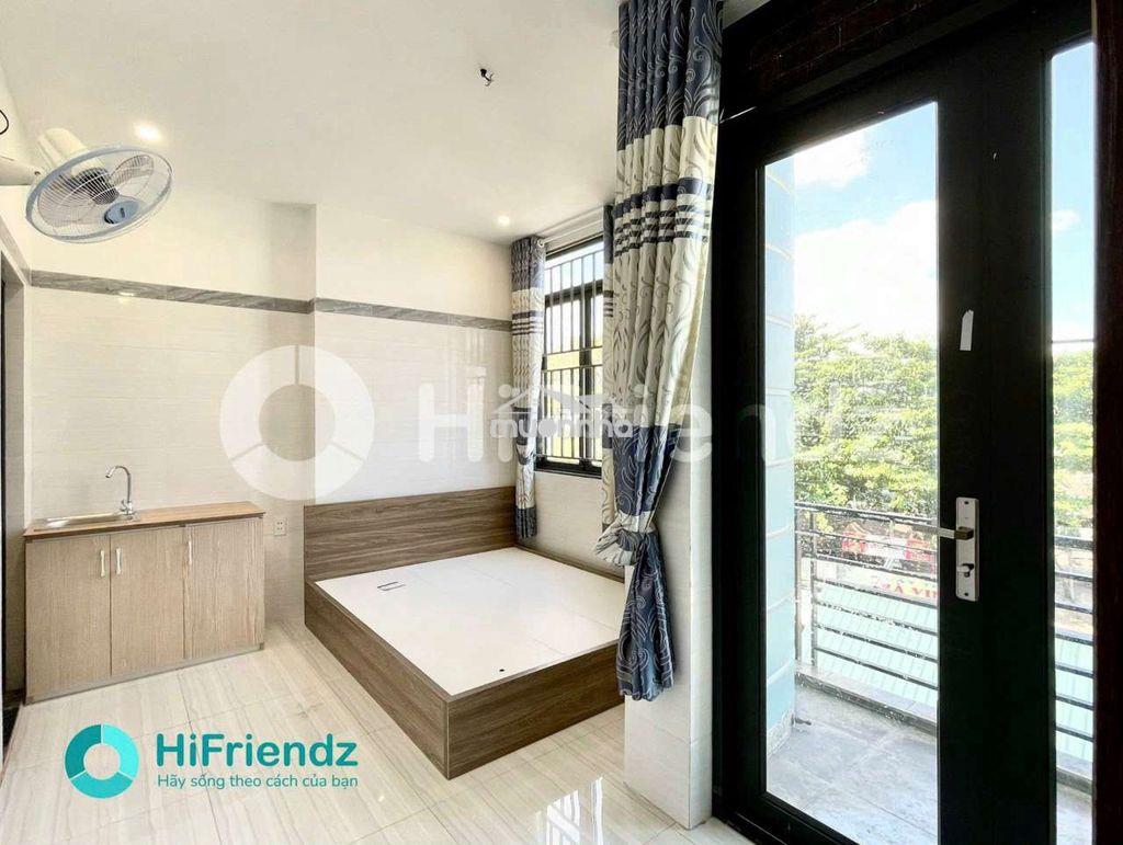 Studio mới xây đầy đủ tiện nghi, ban công khu tên lửa, gần aeon mall - 3
