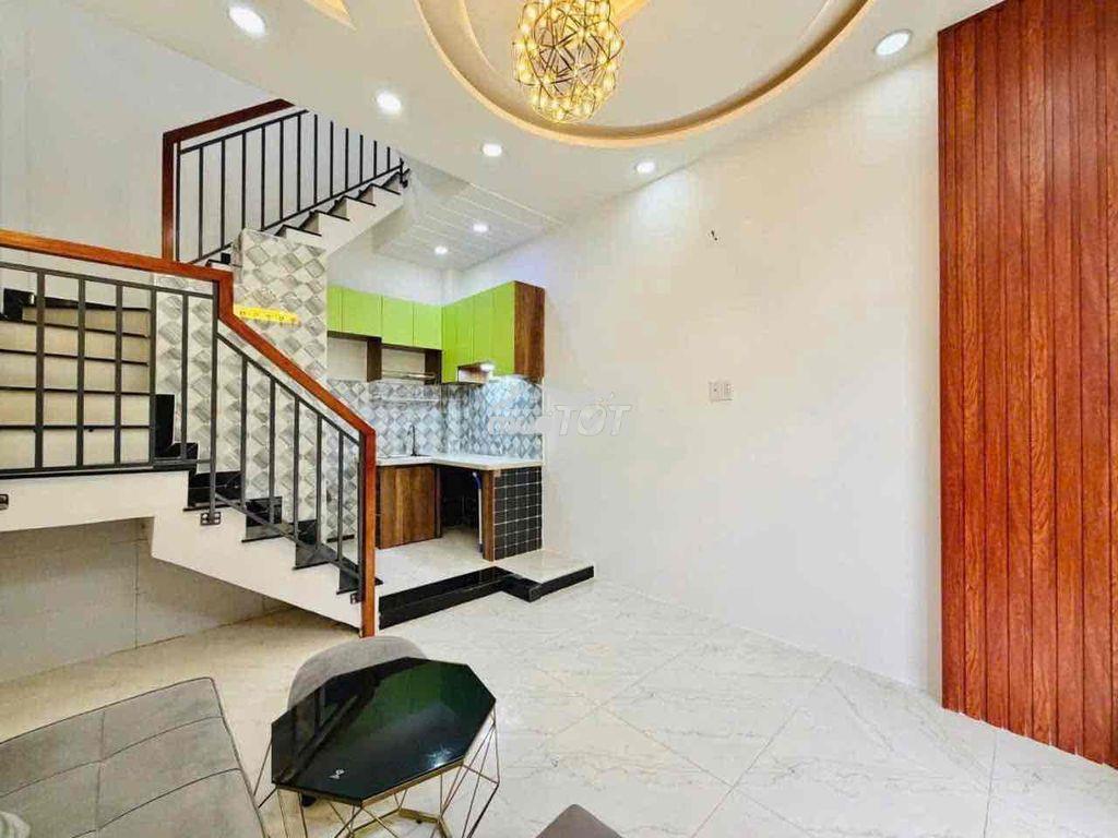 Nhà mới full nội thất 35m2 2lầu 2pn 3wc nguyễn duy cung - 4