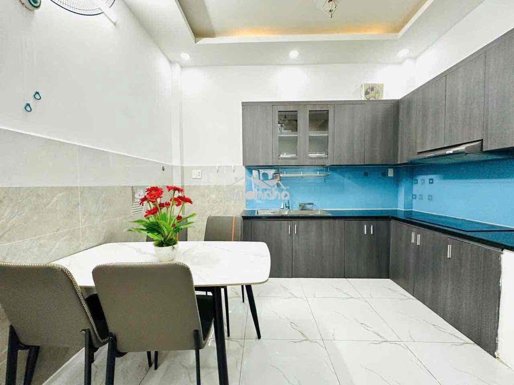 Nhà mới full nội thất 56m2 1lầu 2pn 2wc hxh phan huy ích - 2