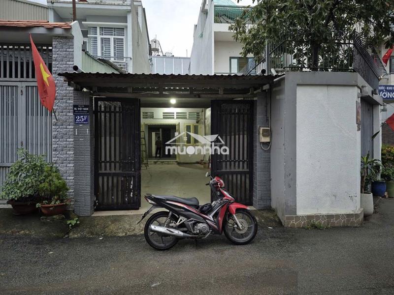 Cho thuê nhà 90m2 đường oto ql13 hiệp bình phước thủ đức 9tr5