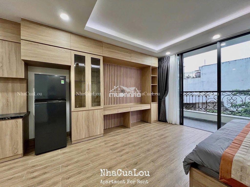 Cho thuê căn hộ studio ban công full nội thất trần đình xu quận 1 - 4