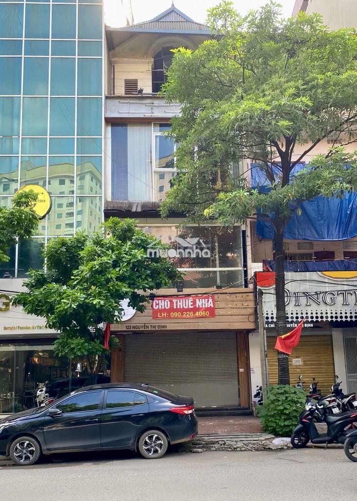 Chính chủ cho thuê nhà nguyên căn mặt phố nguyễn thị định, cầu giấy - 2