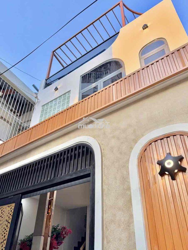 Nhà mới full nội thất cao cấp, 3 tầng lầu 64m2 gia 6,990 tỷ