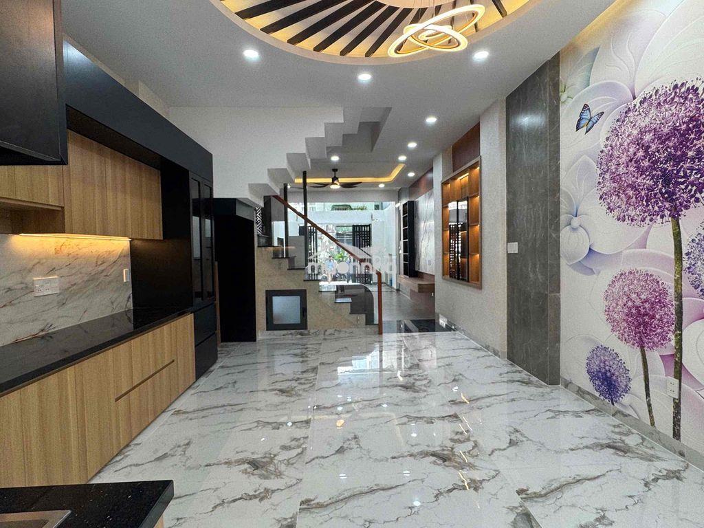 Bán nhà mt đường rộng 12m, đặng thuỳ trâm, 3 tầng, 5x18, gần công viên - 2