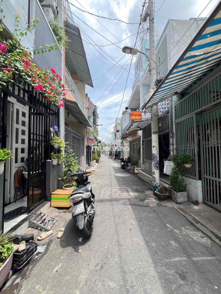 Hẻm oto thông-nhà đẹp ở ngay-4x8