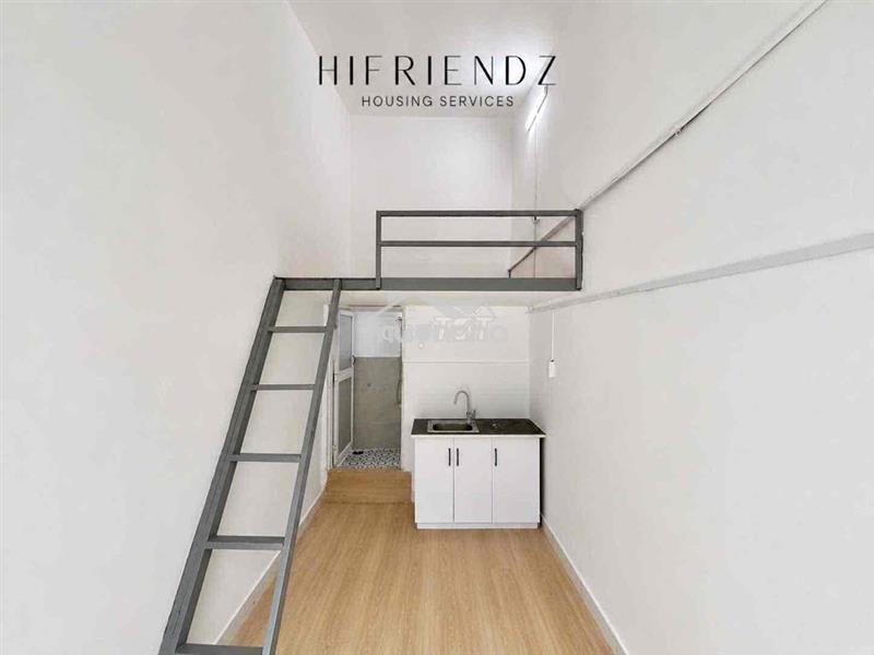 Phòng trọ giá rẻ mới xây - gác cao 2m - ban công