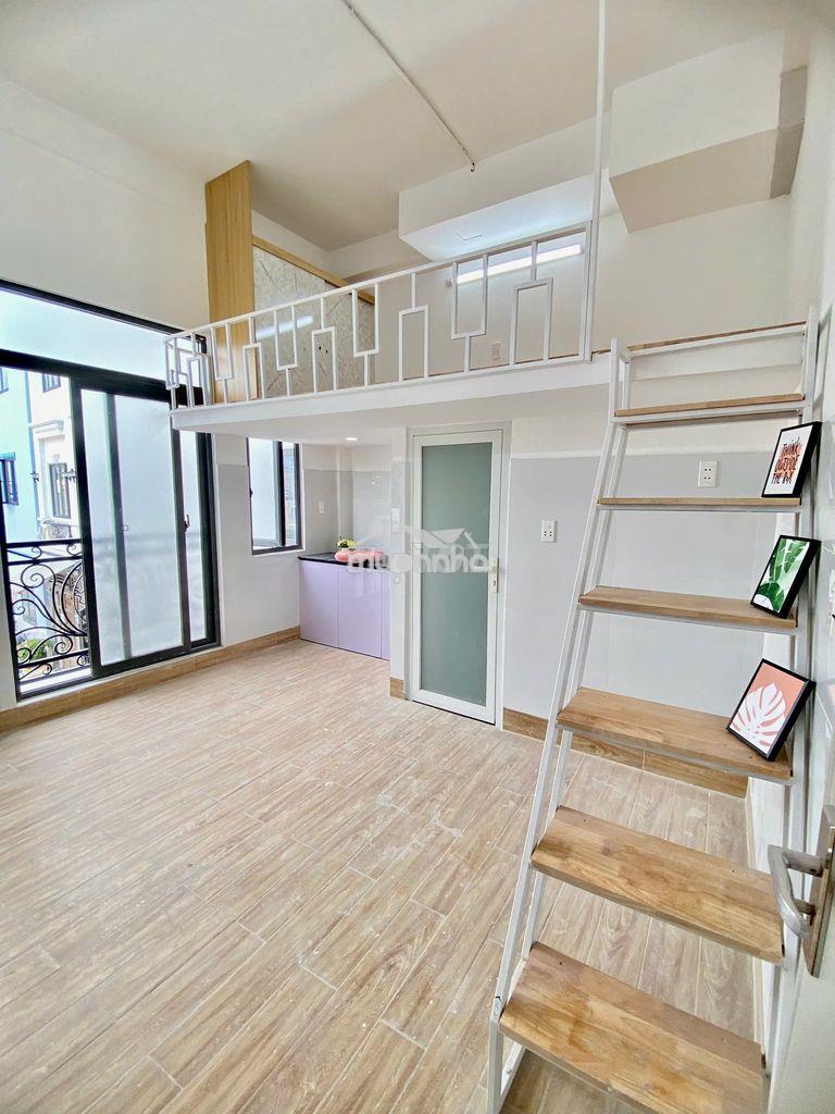 🏢 Phòng ban công ngay khu cao tầng đồng bộ - giá 3tr4 - gần huit !!