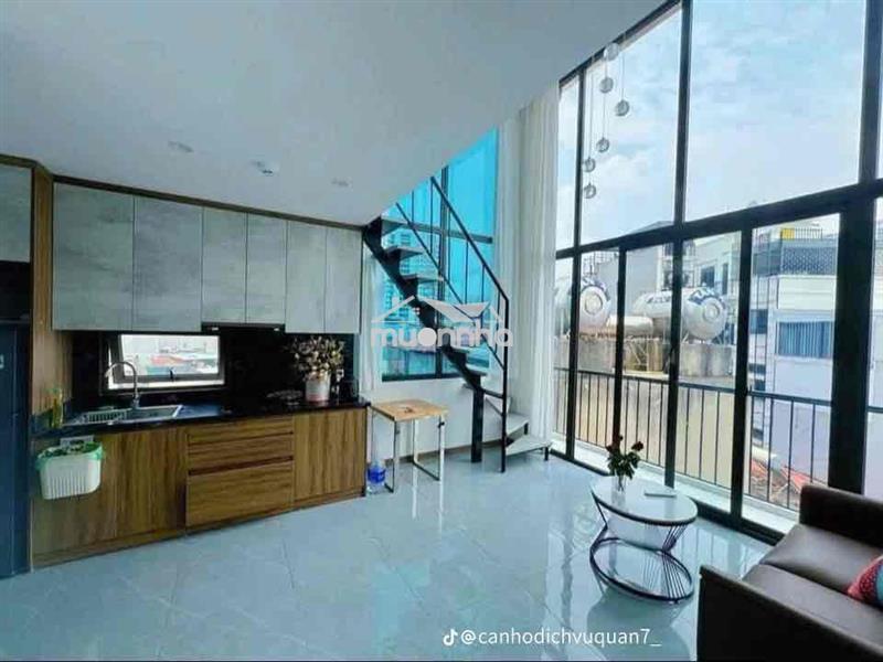 Căn hộ duplex bancon gần crescent mall, hoàng quốc việt - phú mỹ hưng