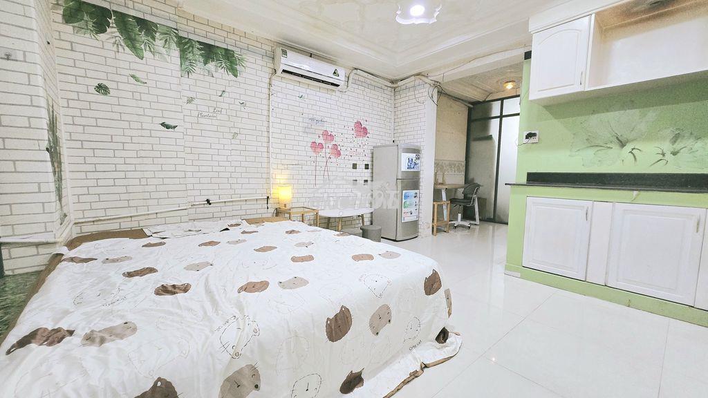 Phòng có dàn bếp lớn, full nội thất, sau lưng hutech uvk, cực thoáng ! - 4