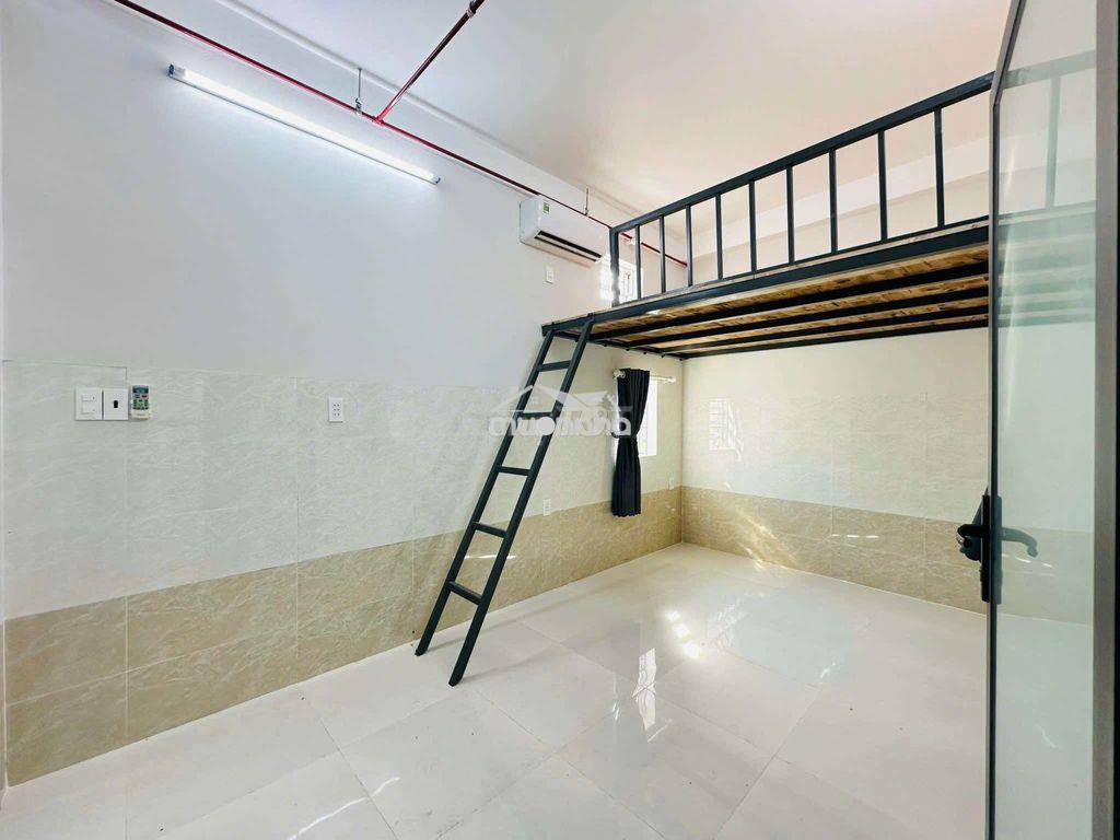Cho thuê phòng có gác - máy lạnh - cửa sổ thoáng ngay cvpm quang trung - 3