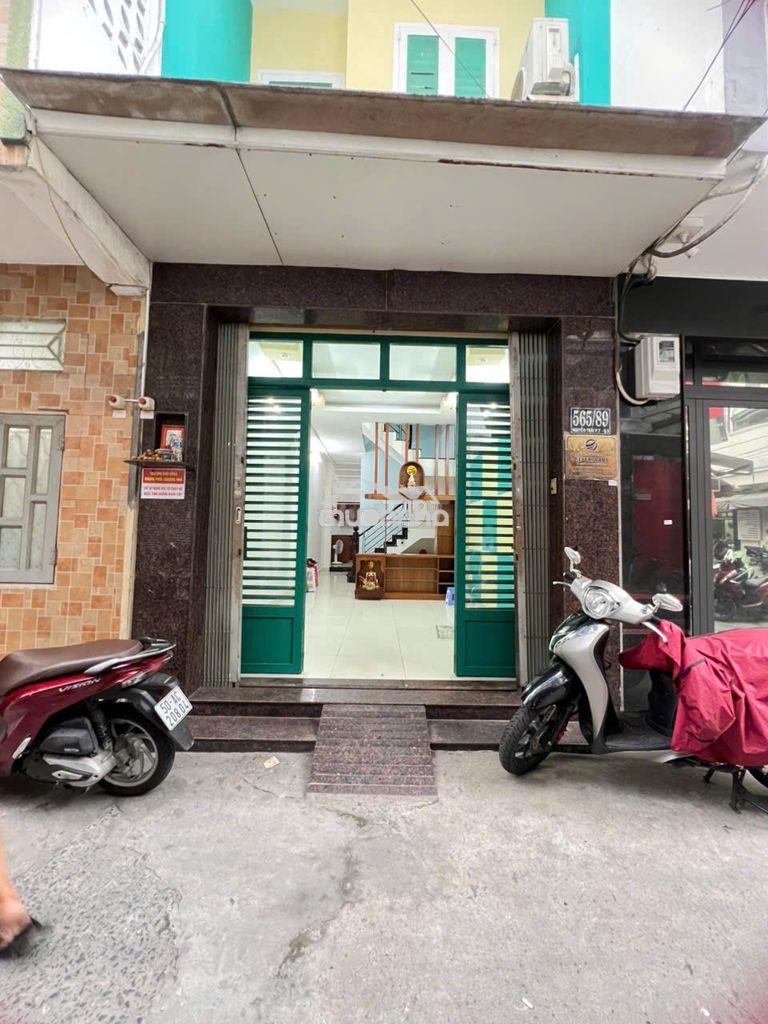 Hhmg1%-565/89 nguyễn trãi, p.an đông. nhà 4 tầng mới - 2
