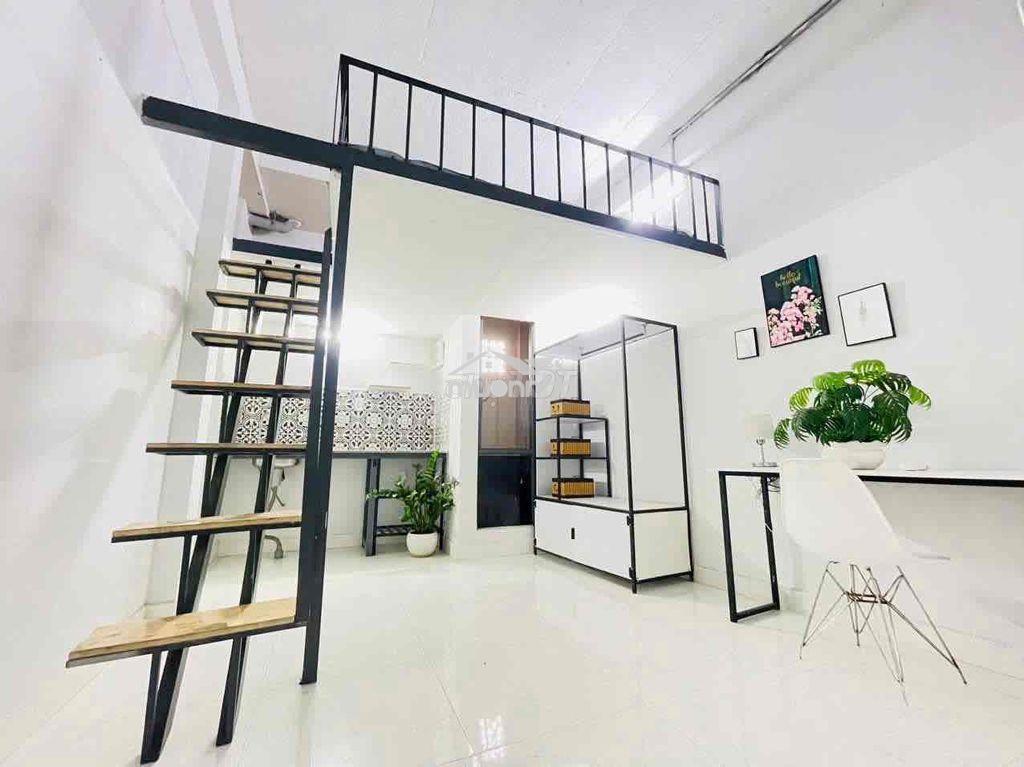 Cho thuê phòng trọ có gác full nội thất ngay sát ngã tư bảy hiền - 4