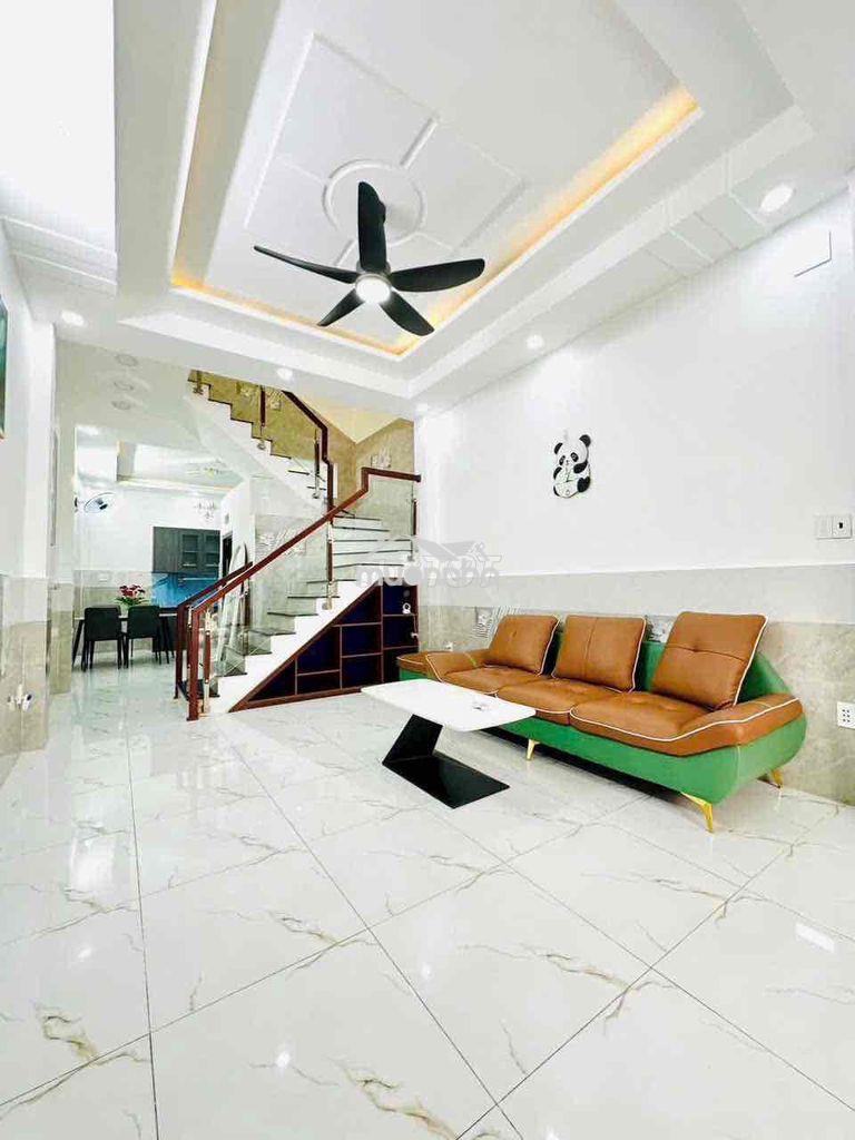 Nhà mới full nội thất 56m2 1lầu 2pn 2wc hxh phan huy ích