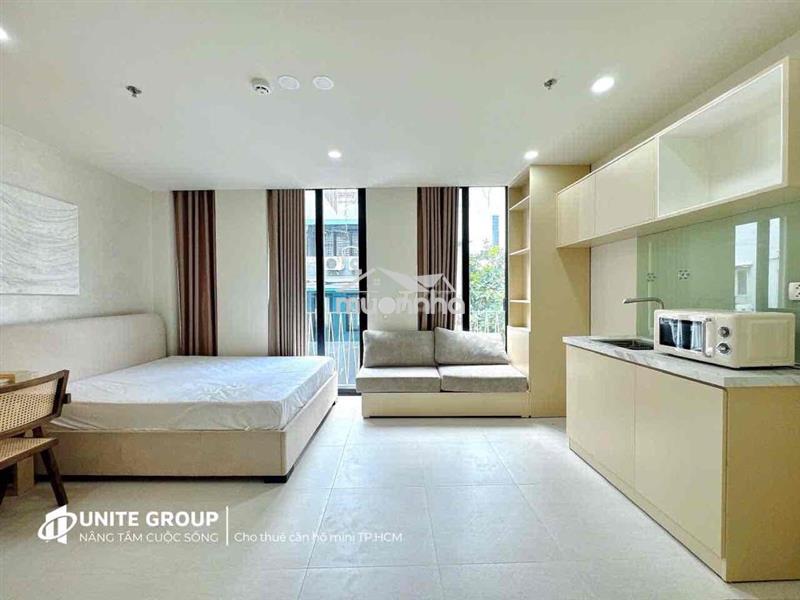 Cho thuê phòng đẹp studio balcon cực thoáng gần công viên - quận 3