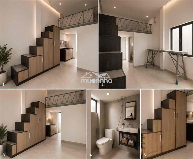 Duplex 2m mới xây full nội thất ban công ngay bến xe miền đông