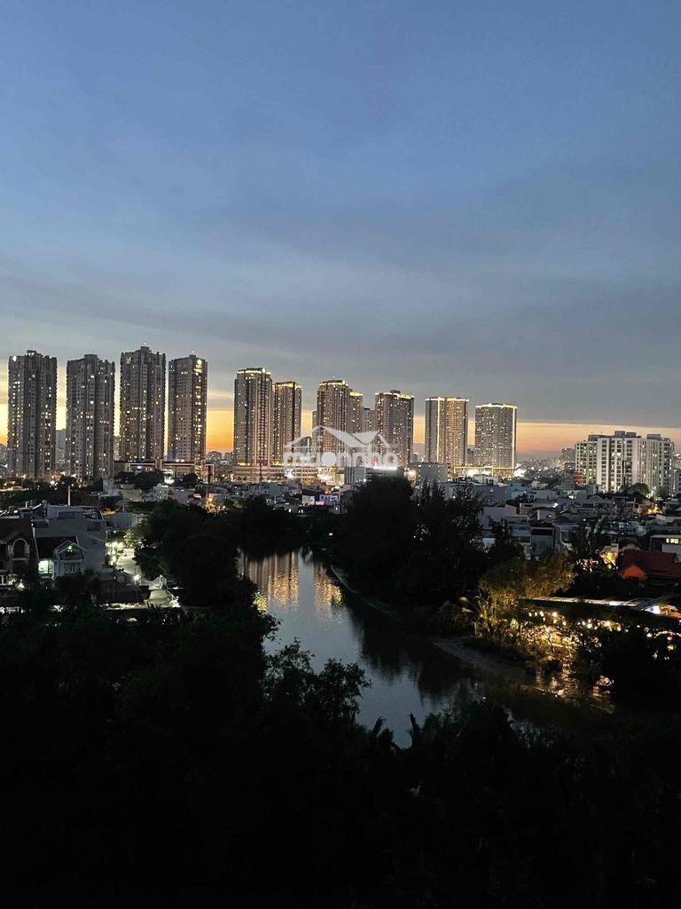 Bán nhanh sky garden 3, quận 7, lầu 9, view sông, sẵn hđt 15tr 70.12m