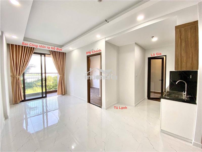 Cho thuê 2pn2wc 65m2 sẵn rèm giá chỉ 5tr5