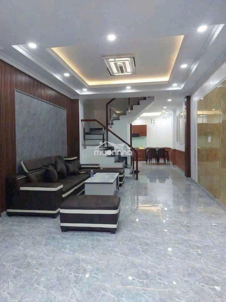 Nhà 1 trệt 1 lầu 2pn 3wc 4x14m hẻm nguyễn thị thập gần chợ tân mỹ - 2