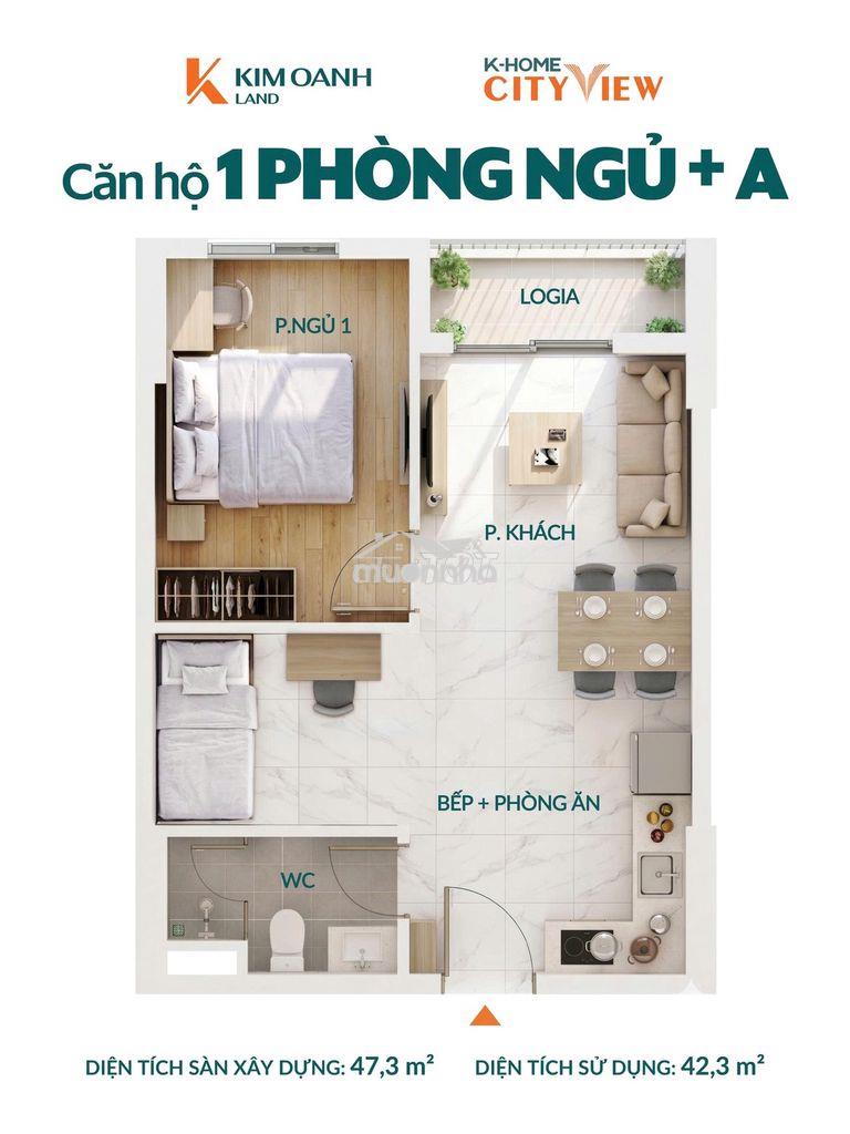 Nhà ở xã hội k-home city view biên hòa đồng nai - 2