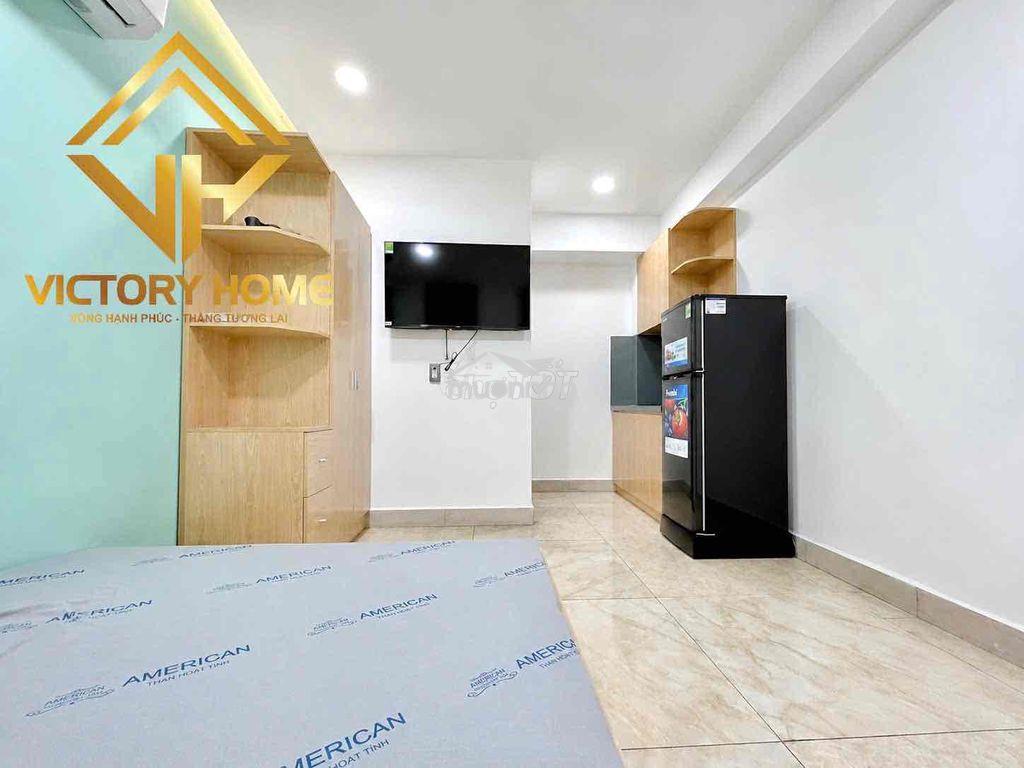 Studio full nt gần iuh, vlu mới 100%, nhận xe điện, nuôi pet - 2