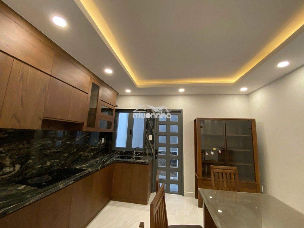 Cho thuê nhà 3 tầng, đường đặng thùy trâm, rộng 12m, gần đh văn lang - 4