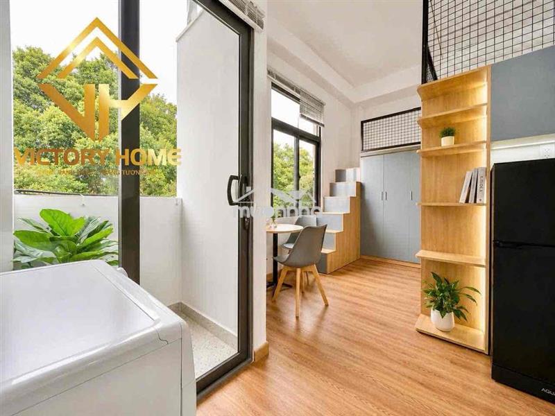 Chỉ với 4 triệu căn hộ duplex 2 không gian ngủ - gần đại học văn lang