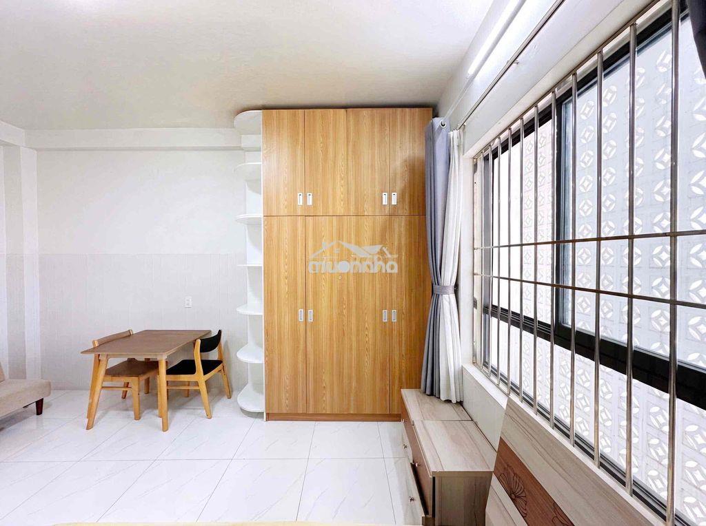 Studio cửa sổ trời, full nội thất - rộng 30m2, sát cầu nguyễn văn cừ - 4