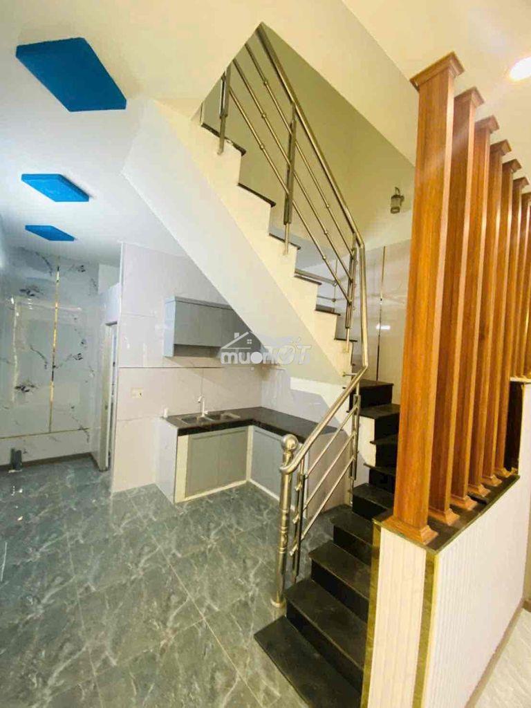 Tôi can bán nhà 1trệt 1lầu dtsd 76m2 hoàn công đầy đủ hẻm ô tô đỗ cửa - 4