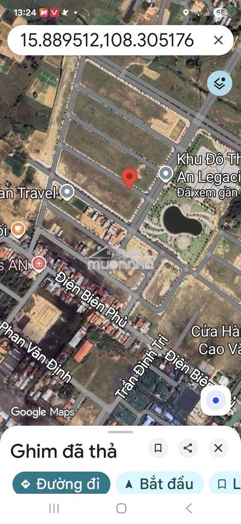 Chính chủ bán lô đất thanh hà 1, hội an hợp xây b thự, căn hộ cho thuê