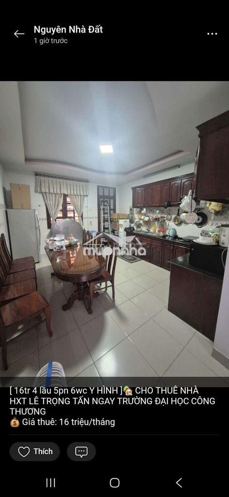 [ 15tr 4 lầu 5pn 6wc y hình ]🏡 cho thuê nhà hxt lê trọng tấn - 2