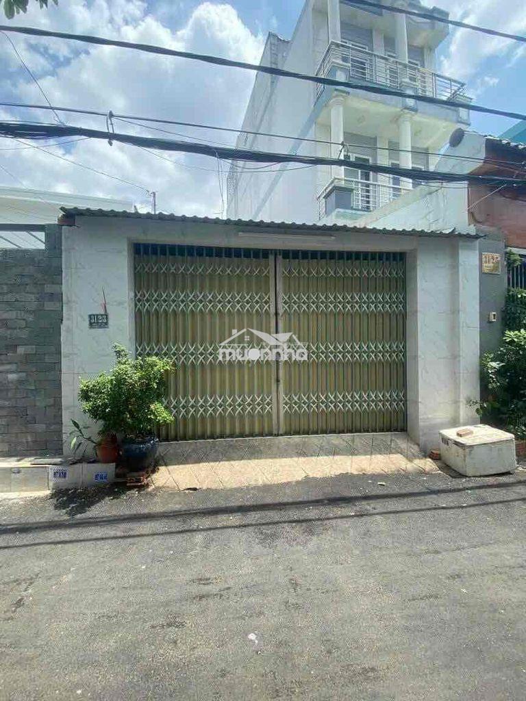 Cho thuê nhà 80m2 (5x16), 7 triệu, hướng tây nam, hẻm xe tải